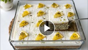 Gummy Poppy Revani Recipe