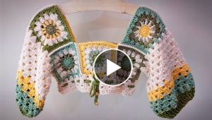 crochet motif crochet making.