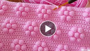 Gorgeous crochet baby blanket