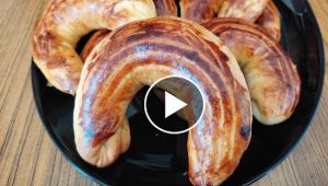 Patisserie style croissants recipe and making.