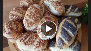 Turkish bagel recipe and preparation.